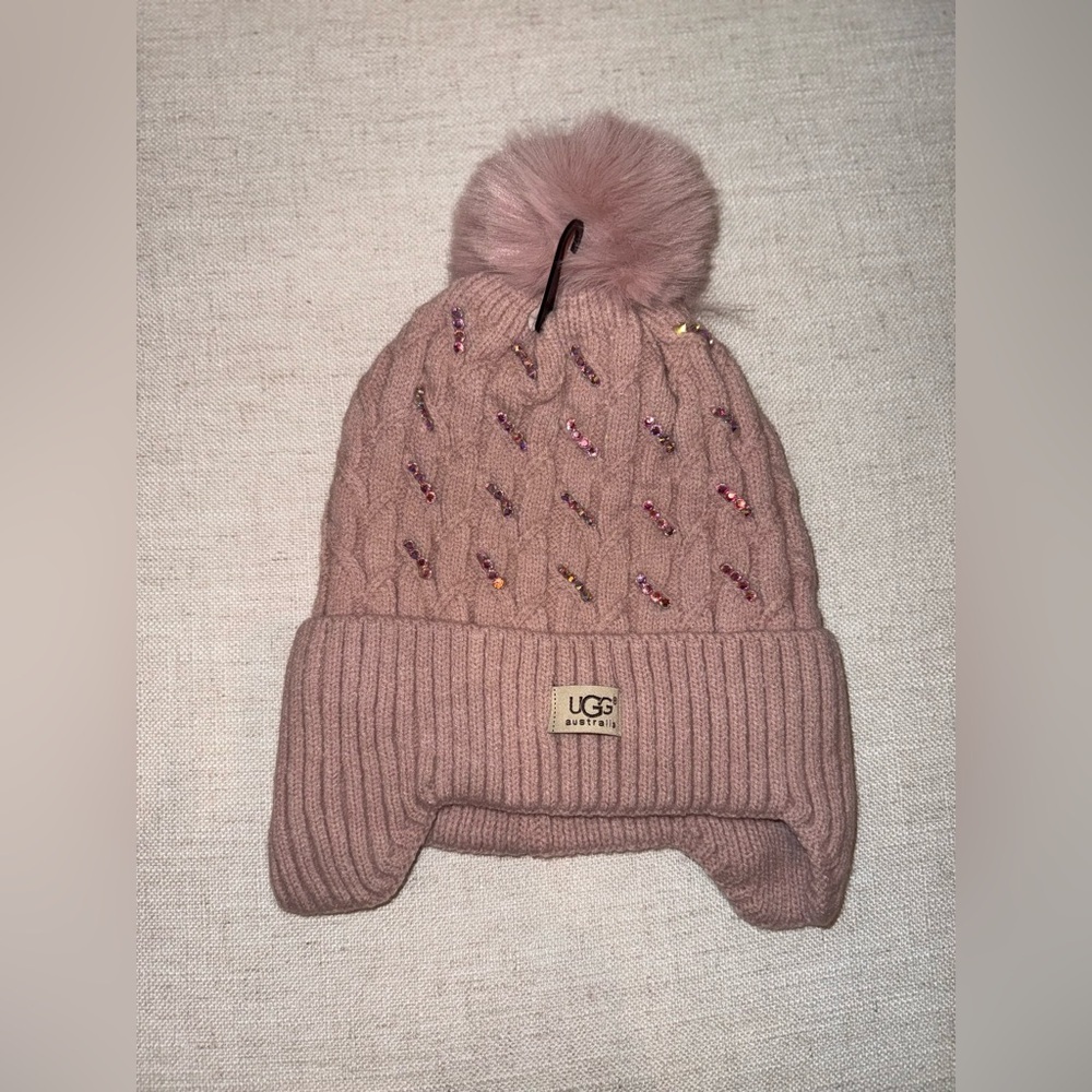 UGG pink beanie